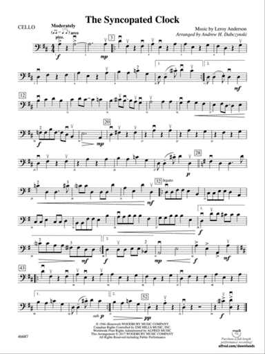 The Syncopated Clock: Cello