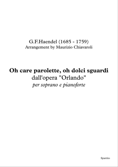 Oh care parolette, oh dolci sguardi