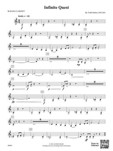 Infinite Quest: B-flat Bass Clarinet