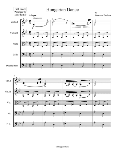 Hungarian Dance No.5