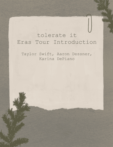 Tolerate It