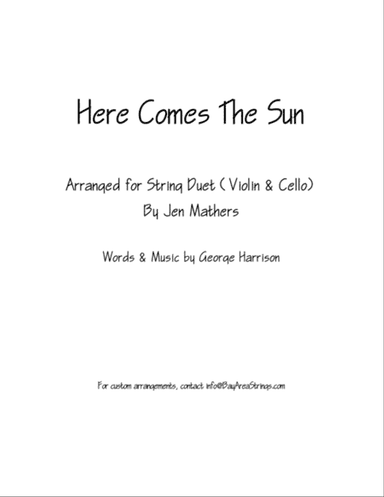 Here Comes The Sun
