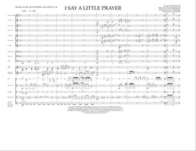 I Say a Little Prayer (arr. Jay Dawson) - Conductor