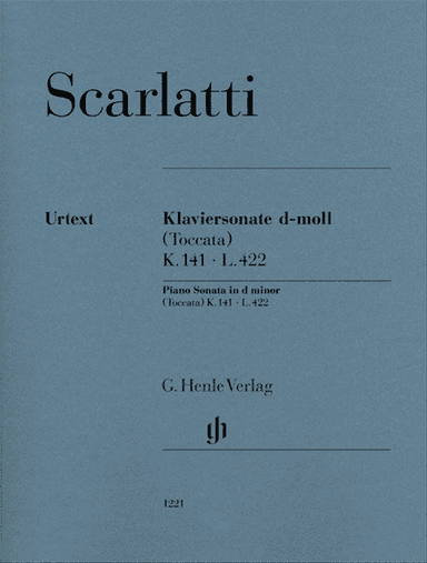 Piano Sonata in D Minor (Toccata) K. 141, L. 422