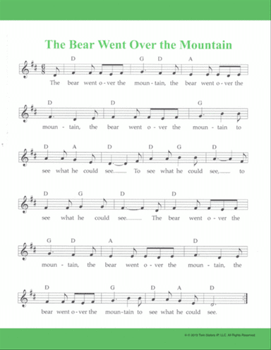 The Bear Went Over the Mountain