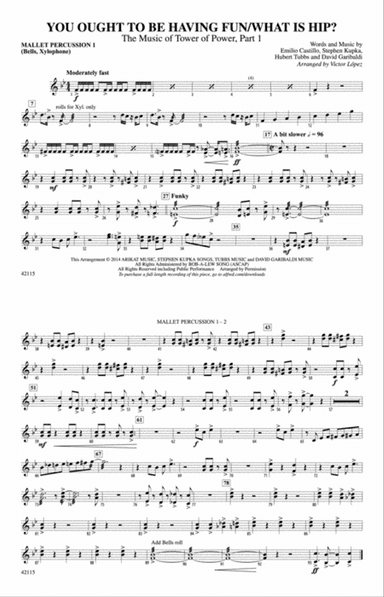 You Ought to Be Having Fun / What Is Hip?: Mallets