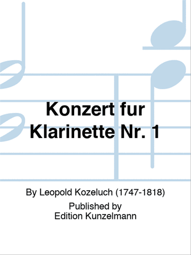 Concerto for clarinet no. 1