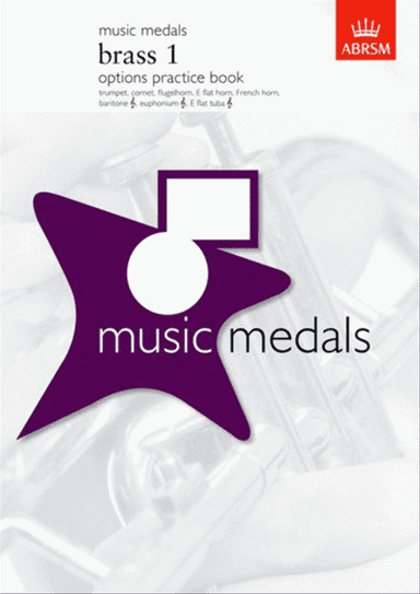 Music Medals Brass 1 Options Practice Book
