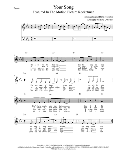 Your Song