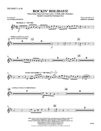 Rockin' Holidays!: 1st B-flat Trumpet