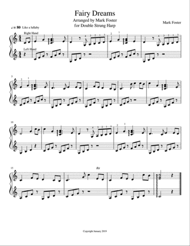 Fairy Dreams - Double Strung Harp