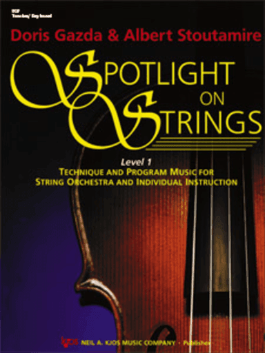 Spotlight on Strings, Book 1 - Score