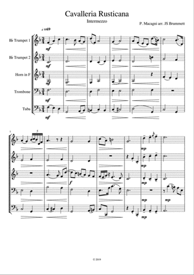 Intermezzo from Cavalleria Rusticana