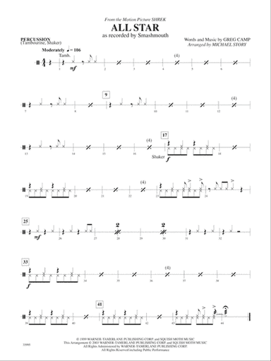 Great Movie Themes: 1st Percussion