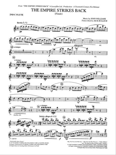 The Empire Strikes Back (Finale): 2nd Flute