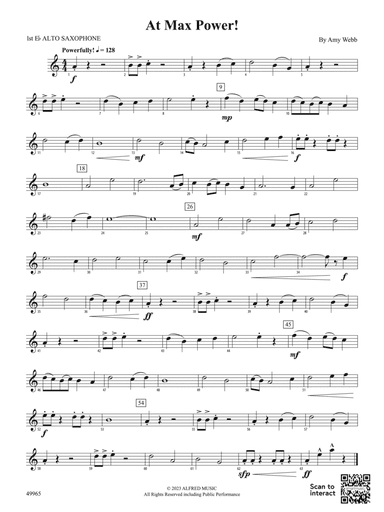 At Max Power!: E-flat Alto Saxophone