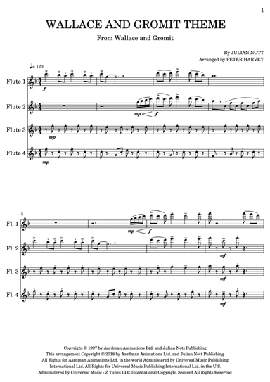 Wallace And Gromit Theme