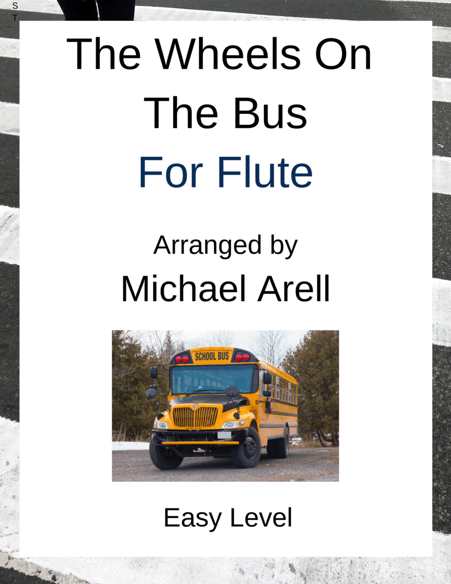 The Wheels On The Bus--Easy Flute