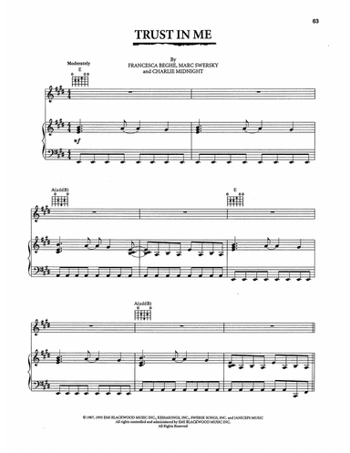 Trust In Me (from The Bodyguard)