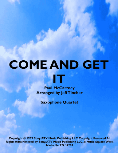 Come And Get It