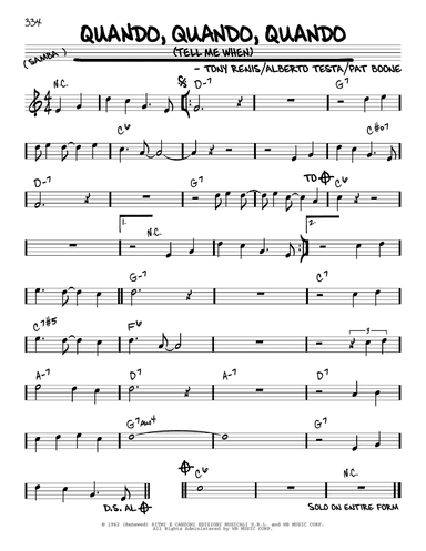 Quando, Quando, Quando (Tell Me When)
