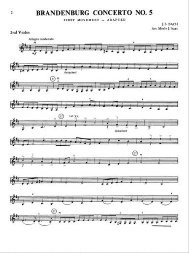 Highland/Etling Violin Quartet Series: Set 5: 2nd Violin