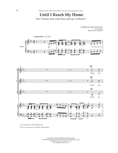 Until I Reach My Home