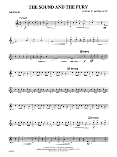 The Sound and the Fury: 2nd Violin