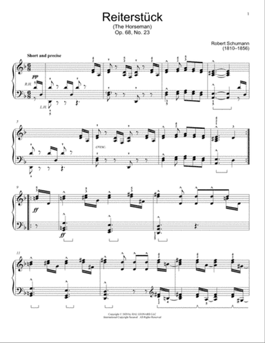 The Horseman, Op. 68, No. 23