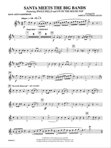 Santa Meets the Big Bands: 2nd E-flat Alto Saxophone