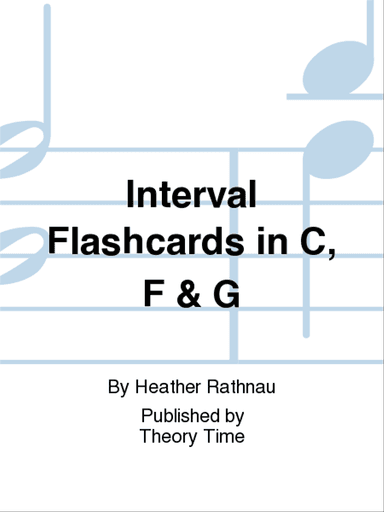 Interval Flashcards in C, F & G