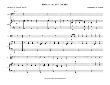 You Can Tell That I'm Irish