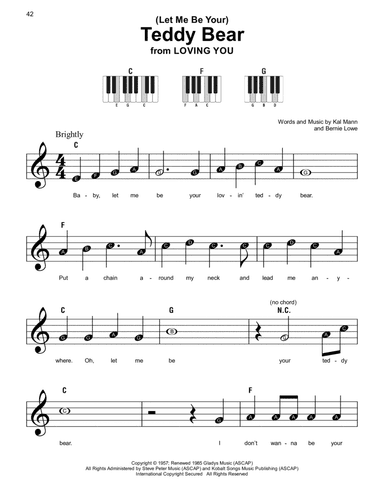 (Let Me Be Your) Teddy Bear