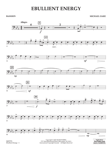 Ebullient Energy - Bassoon