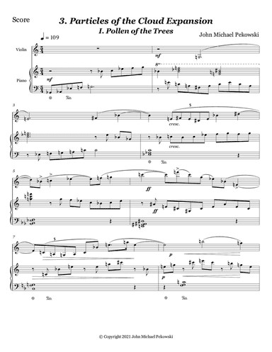 Particles of the Cloud Expansion