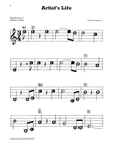 Artist's Life, Op. 316