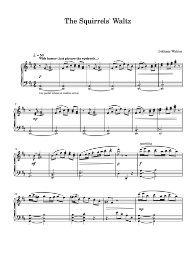 The Squirrels' Waltz