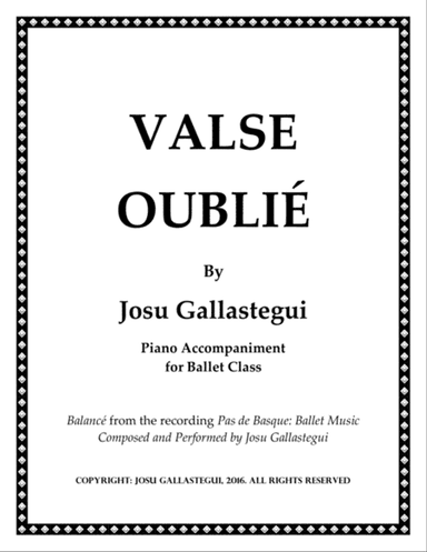 Valse Oublie