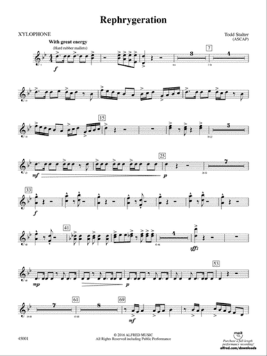 Rephrygeration: Xylophone