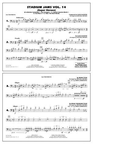 Stadium Jams Vol. 14 (Super Heroes) - 2nd Trombone