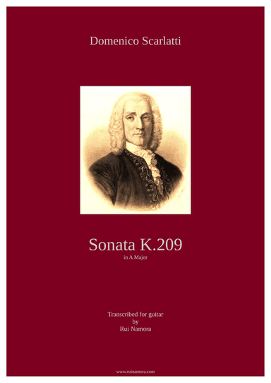 Sonata K.209 in A major