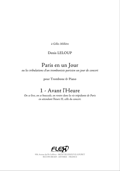 Paris en un Jour - 1 - Avant l'Heure