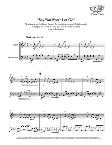 Say You Won't Let Go