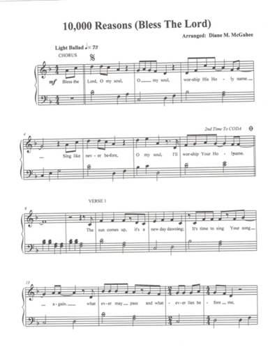 10,000 Reasons (Bless The Lord)