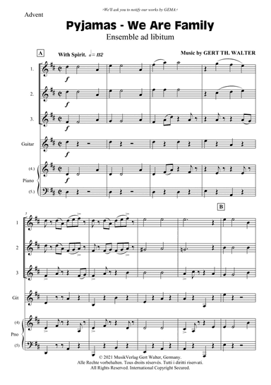 Pyjamas - We Are Family