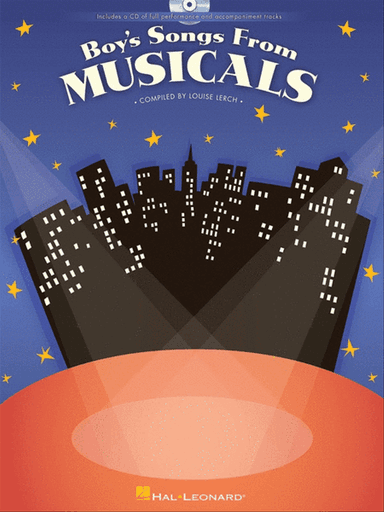 Boys Songs From Musicals Book/CD