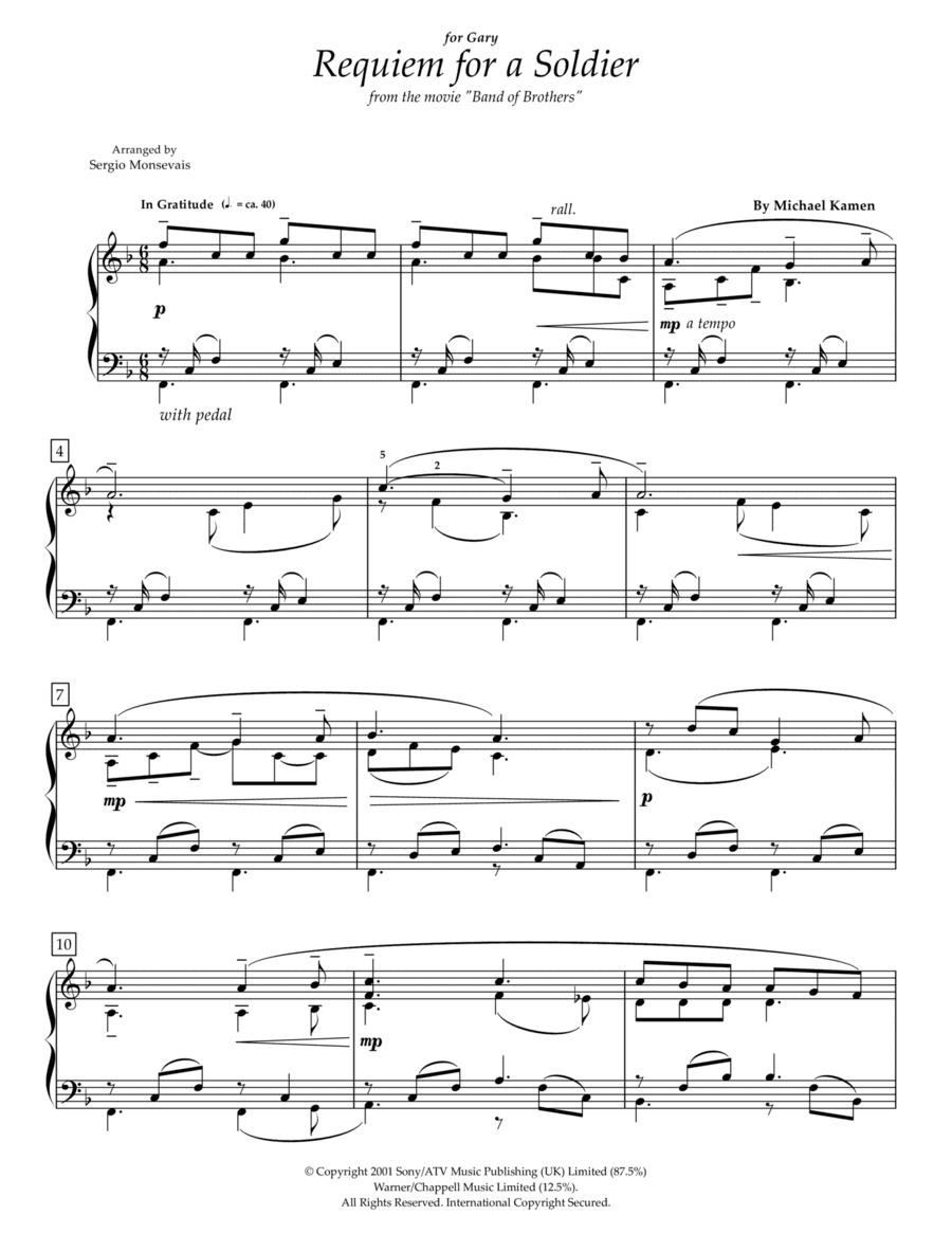 Band Of Brothers - Main Title