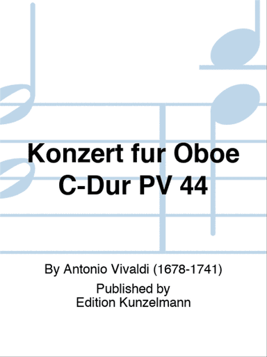 Concerto for oboe in C major PV 44