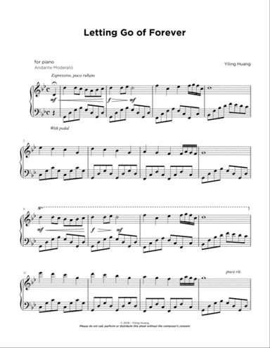 Letting Go of Forever