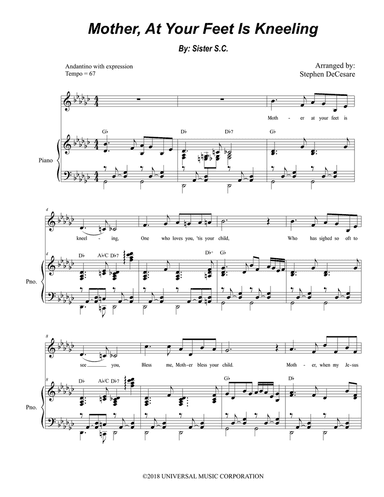 Mother At Your Feet Is Kneeling